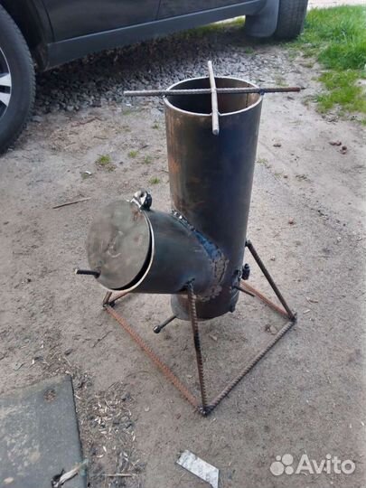 Печь щепочница