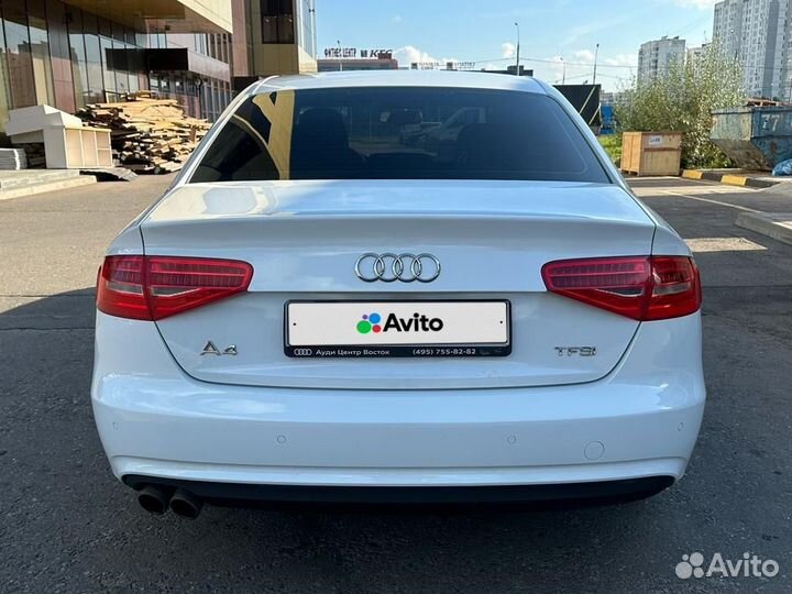 Audi A4 1.8 CVT, 2015, 169 200 км