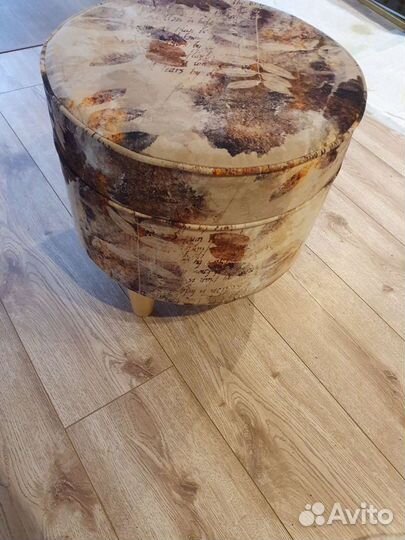 Банкетка пуфик круглый