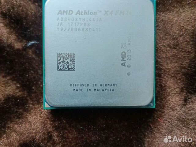 Процессор amd athlon x4 fm2+