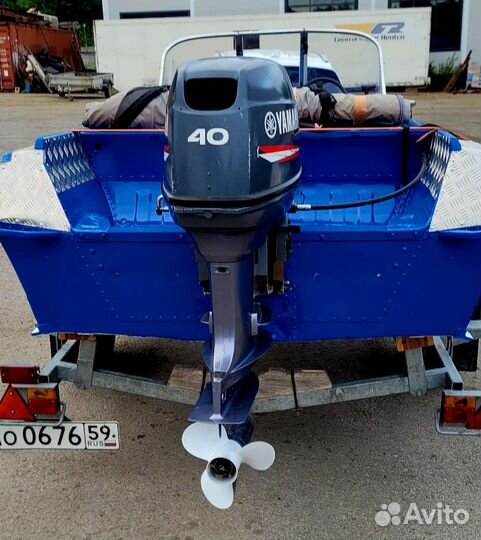 Казанка 5м3+yamaha 40