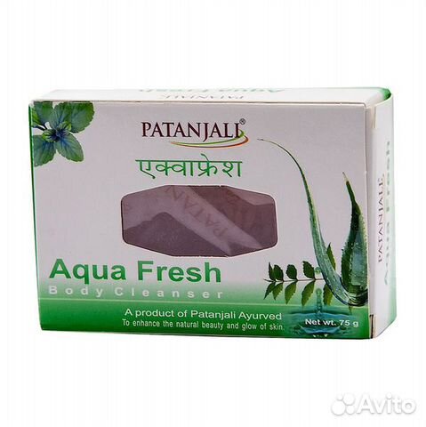 Аюрведическое мыло Аква Фрэш (ayurvedic soap) Pata