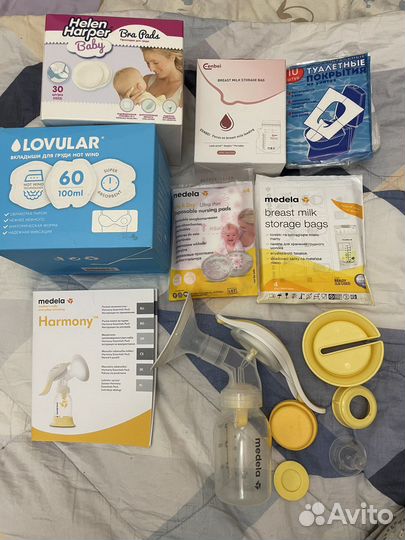 Молокоотсос medela harmony ручной