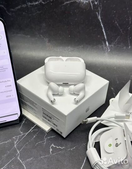 AirPods pro 2 (гарантия + чехол + доставка)