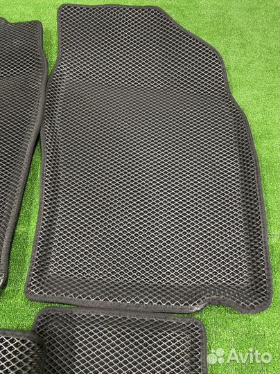 Коврики 5D 3D Ева Эва Дэу Нексия Nexia c бортиками