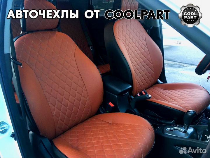 Чехлы на сидения эко-кожа AIR Mitsubishi Lancer 12