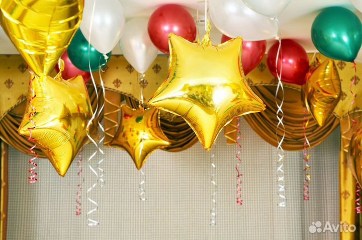 Шарики на праздник воздушные и гелиевые