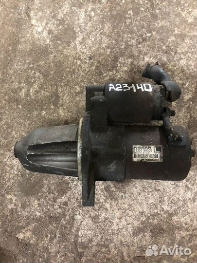 Стартер Nissan X-trail T30 2,5л QR25DE Б/У