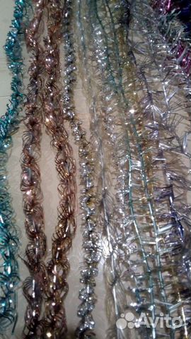 Новогодняя мишура СССР