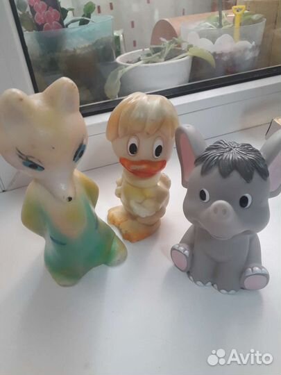 Резиновые игрушки. Мягкий бизиборд. Голова Кена