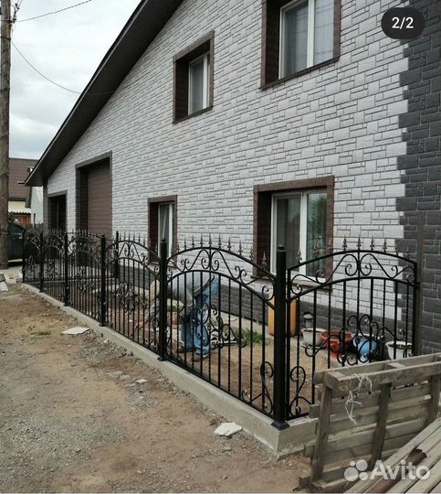 Кованные заборы