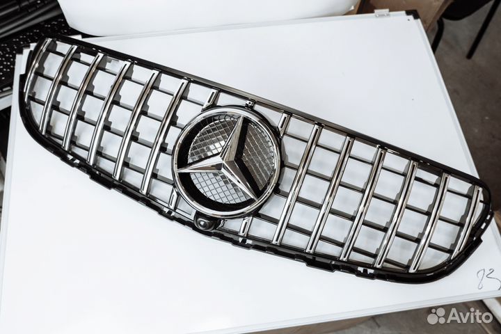 Решетка радиатора Mercedes-Benz GLC X253, Coupe C2