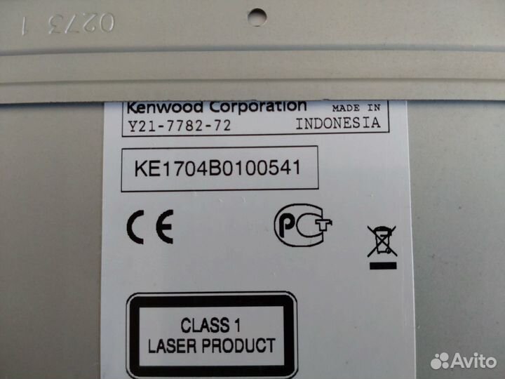 Магнитола Kenwood KDC-455U