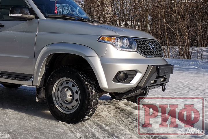 Силовой бампер передний УАЗ Патриот RIF064-10076