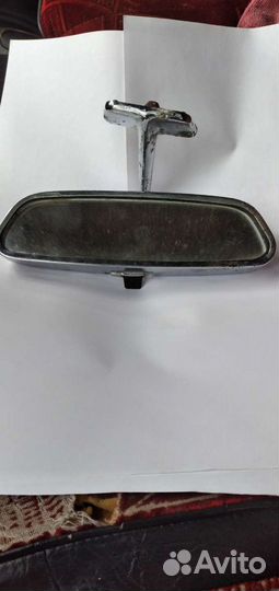 Зеркало заднего вида салонное хром