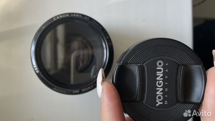 Объектив canon 50mm yongnuo