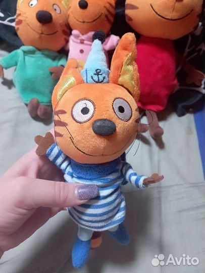 Мягкие игрушки 3 кота