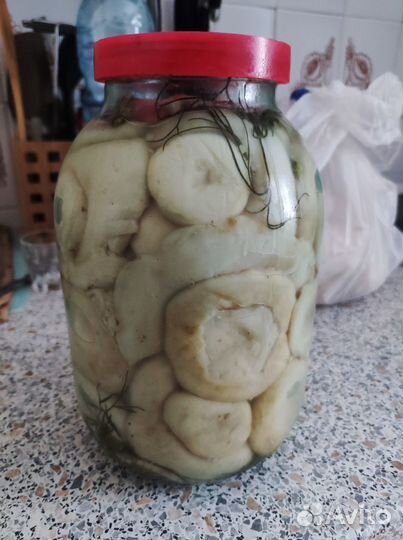 Грузди соленые 2х и 3х литровые