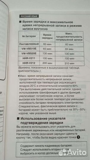 Видеокамера panasonic