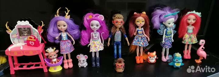 Куклы энчантималс/Домик для кукол