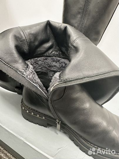 Сапоги женские натуральная кожа
