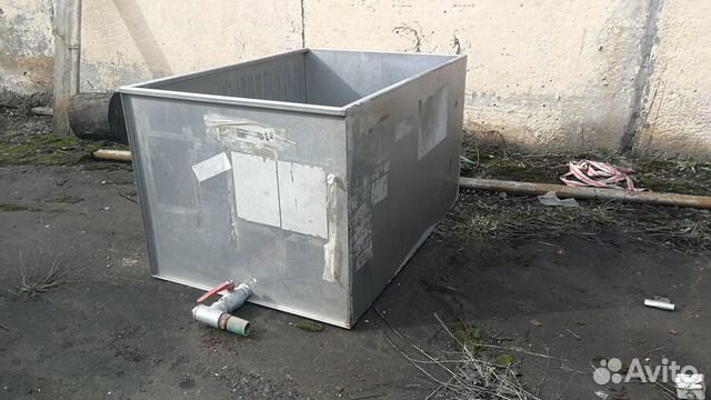 Емкость из нержавеющей стали 1,4 м3 купить в Москве | Готовый бизнес и ...