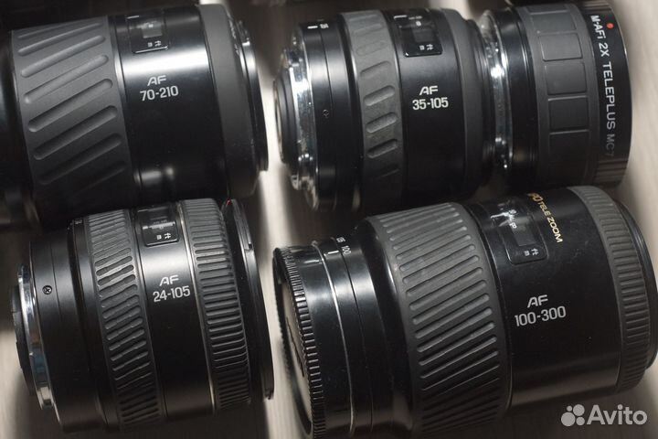 Объектив Minolta AF zoom 70-210.35-105.24-105