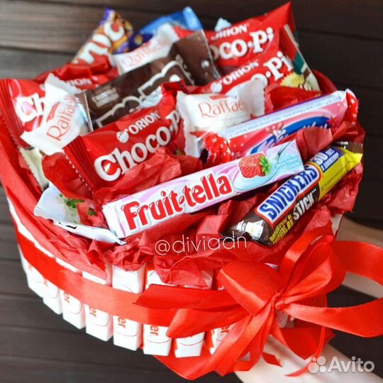 Торт из киндеров и рафаэлло