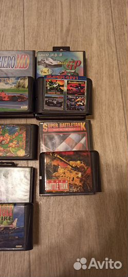 Картриджи Sega 90-e