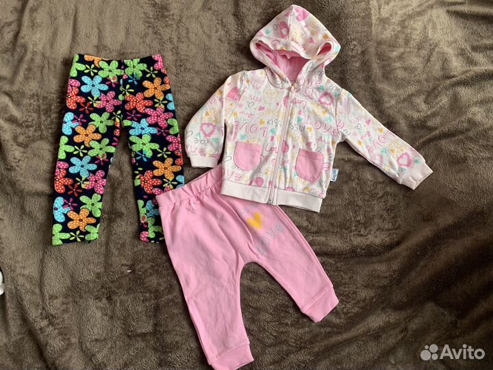 Пакет вещей на девочку