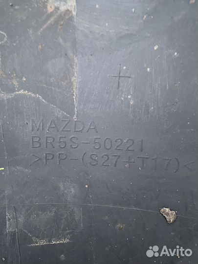 Задний бампер mazda 3 bk хэтчбек