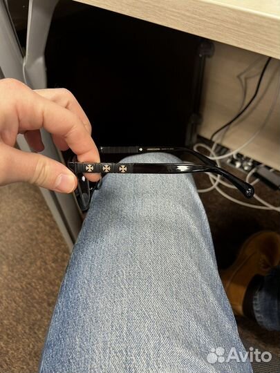 Оригинальная оправа без диоптрий Chrome Hearts