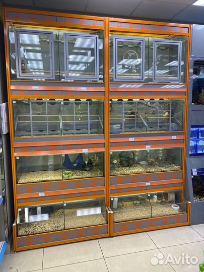 Стойка для кроликов, птиц, животных в зоомагазин