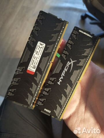 Оперативная память Kingston DDR4 16Gb