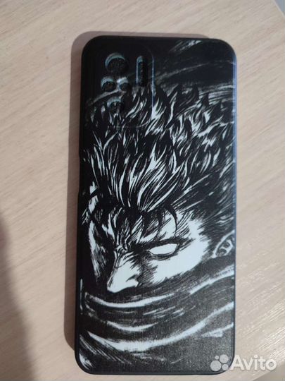Чехол Берсерк на Xiaomi redmi note 10s