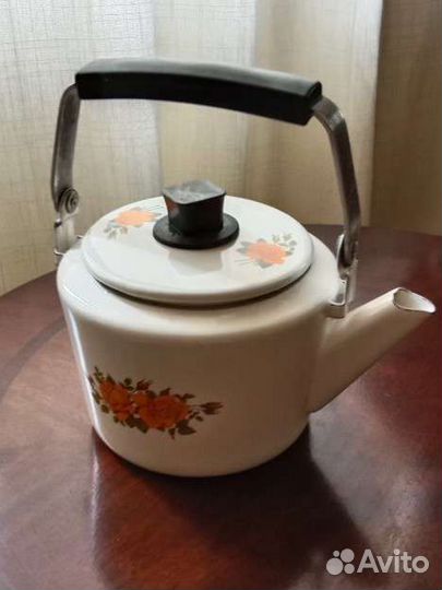 Заварочный чайник эмалированный