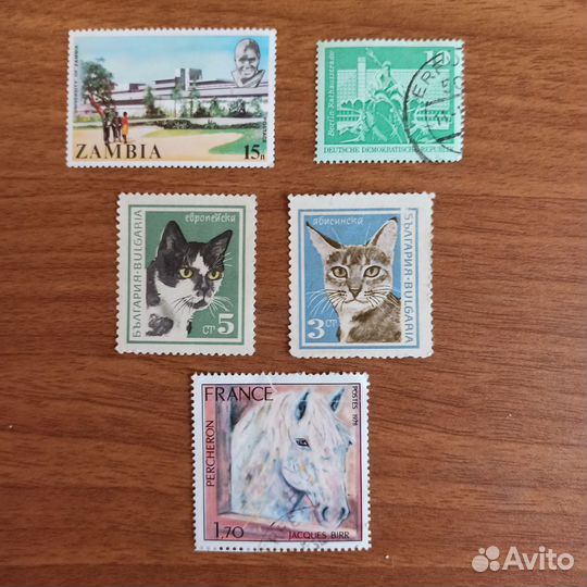 Альбом с марками 60-70х