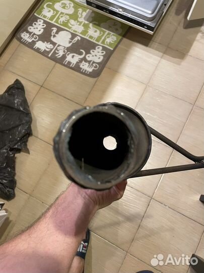 Глушитель прямоточный банка