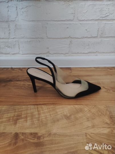 Босоножки слингбэки mango