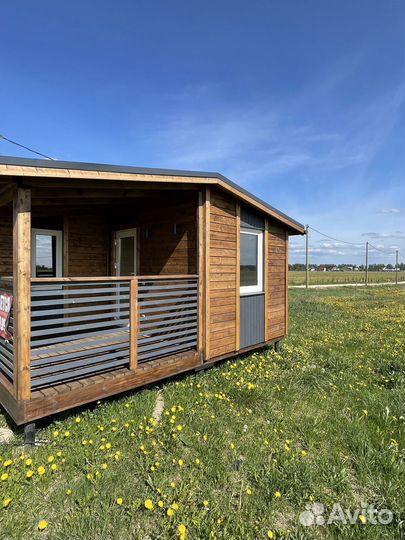 Модульный дом с мебелью и санузлом