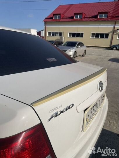 Спойлер и козырек Corolla Axio 140