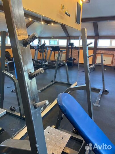 Скамья для жима наклонная Strong master