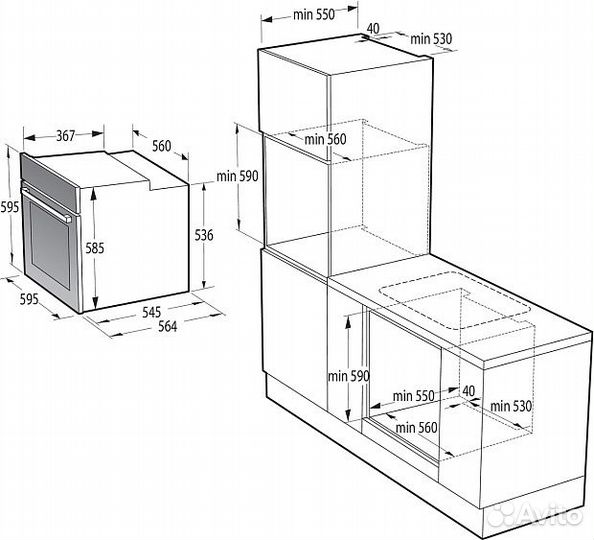 Духовой шкаф gorenje BSA6737orab