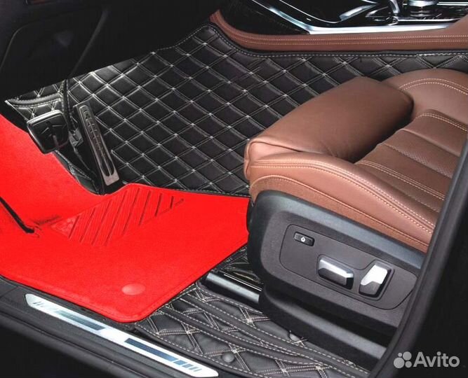 3D Коврики Range Rover Салон Багажник из Экокожи