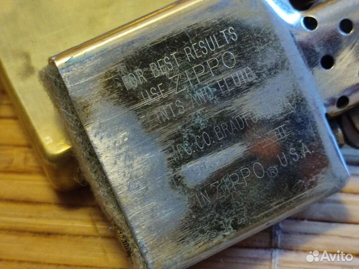 Зажигалка zippo с чехлом