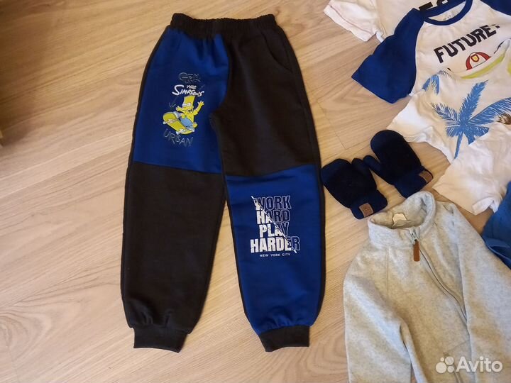 Вещи пакетом на мальчика 104-116