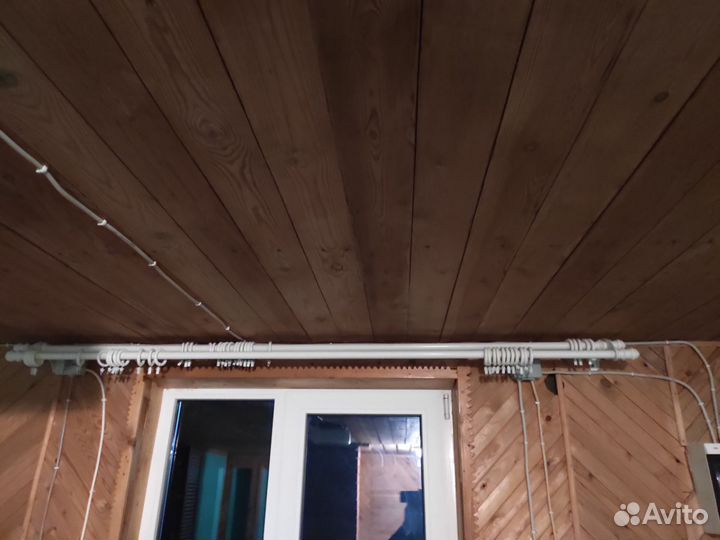 Карнизы для штор двухрядные бу