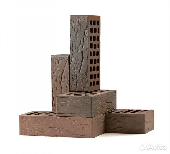 Кирпич баварская кладка, 1нф, рустик