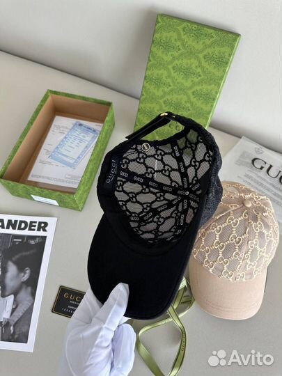 Кепка бейсболка Gucci облегченная