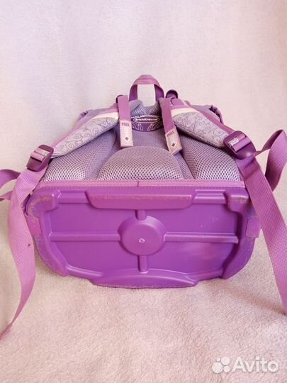 Ранец с мешком для обуви, для девочки